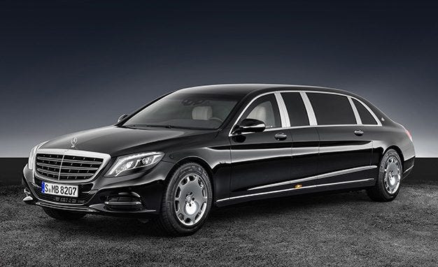 автомобили мерседес s600 pullman