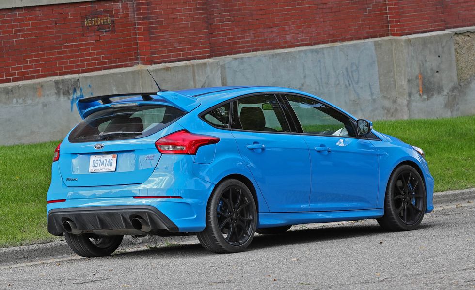 2018 ford focus rs rear
