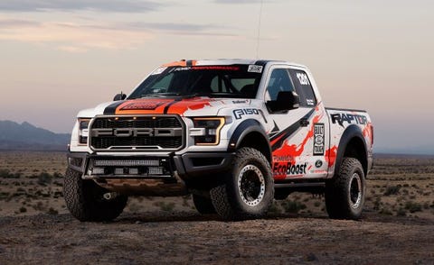 Ford Is Running A Basically Stock 2017 F 150 Raptor In The Baja 1000