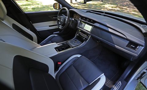 2017 Jaguar XF S interior