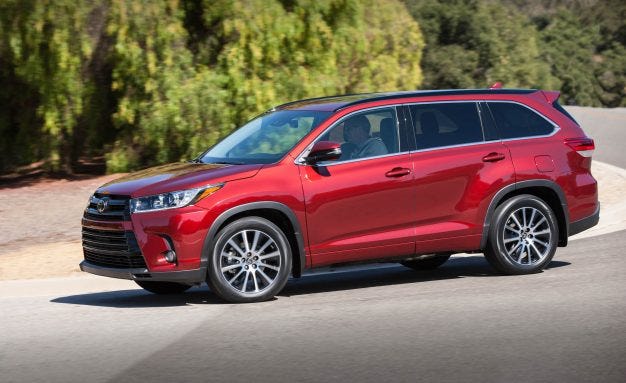 2017 Toyota Highlander Pricing: New SE, Hybrids Get Discount – News ...