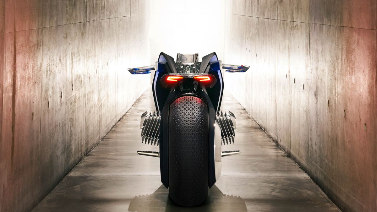 BMW Vision 100 Motorcycle: Two-Wheeling in the Next 100 Years