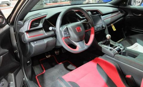 Look At The 2017 Honda Civic Type R Prototype Interior
