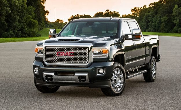 2017 GMC Sierra 2500/3500HD: Now with a Hood Scoop and an Optional ...