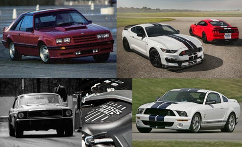 Ford Mustang A Brief History In Zero To 60 Mph Acceleration