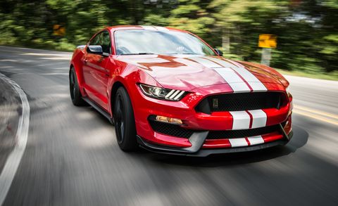 land vehicle, vehicle, car, motor vehicle, shelby mustang, automotive design, performance car, red, coupé, muscle car,