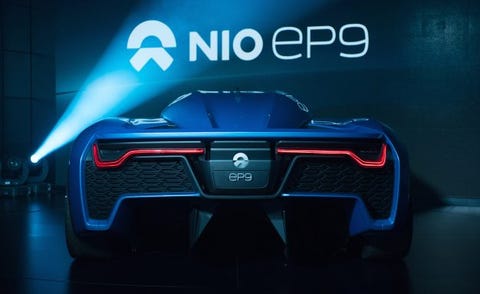 Nextev Launches Nio Ep9 Electric Supercar News Car And Driver