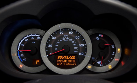 RAV4 powered by Tesla