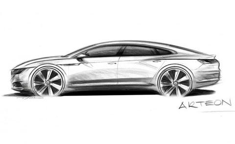 Volkswagen Arteon Four Door Fastback To Replace Cc News