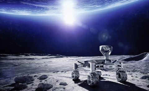 Audi technology space rover lunar XPrize