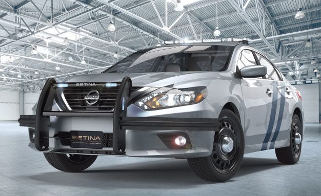 For Lukewarm Pursuits: The Nissan Altima Cop Car Is Here – News – Car