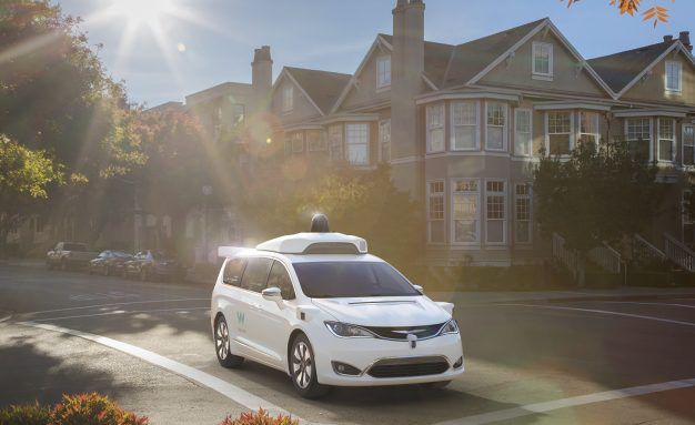 Waymo Google Chrysler Pacifica autonomous self driving