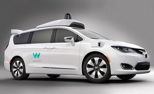 Chrysler Pacifica autonomous Waymo Google