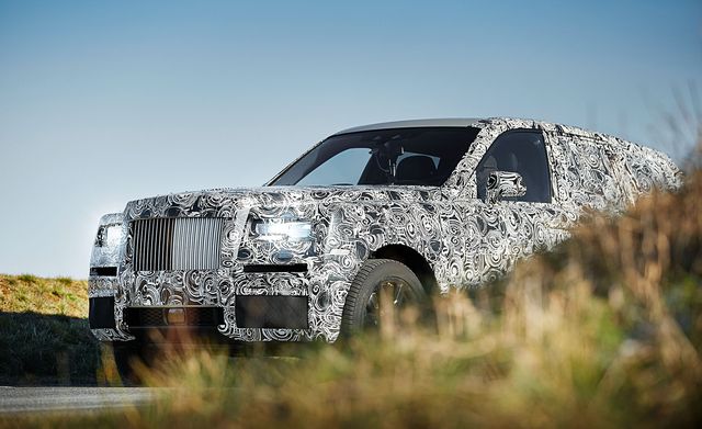 2025 Rolls-Royce Cullinan spied with updates