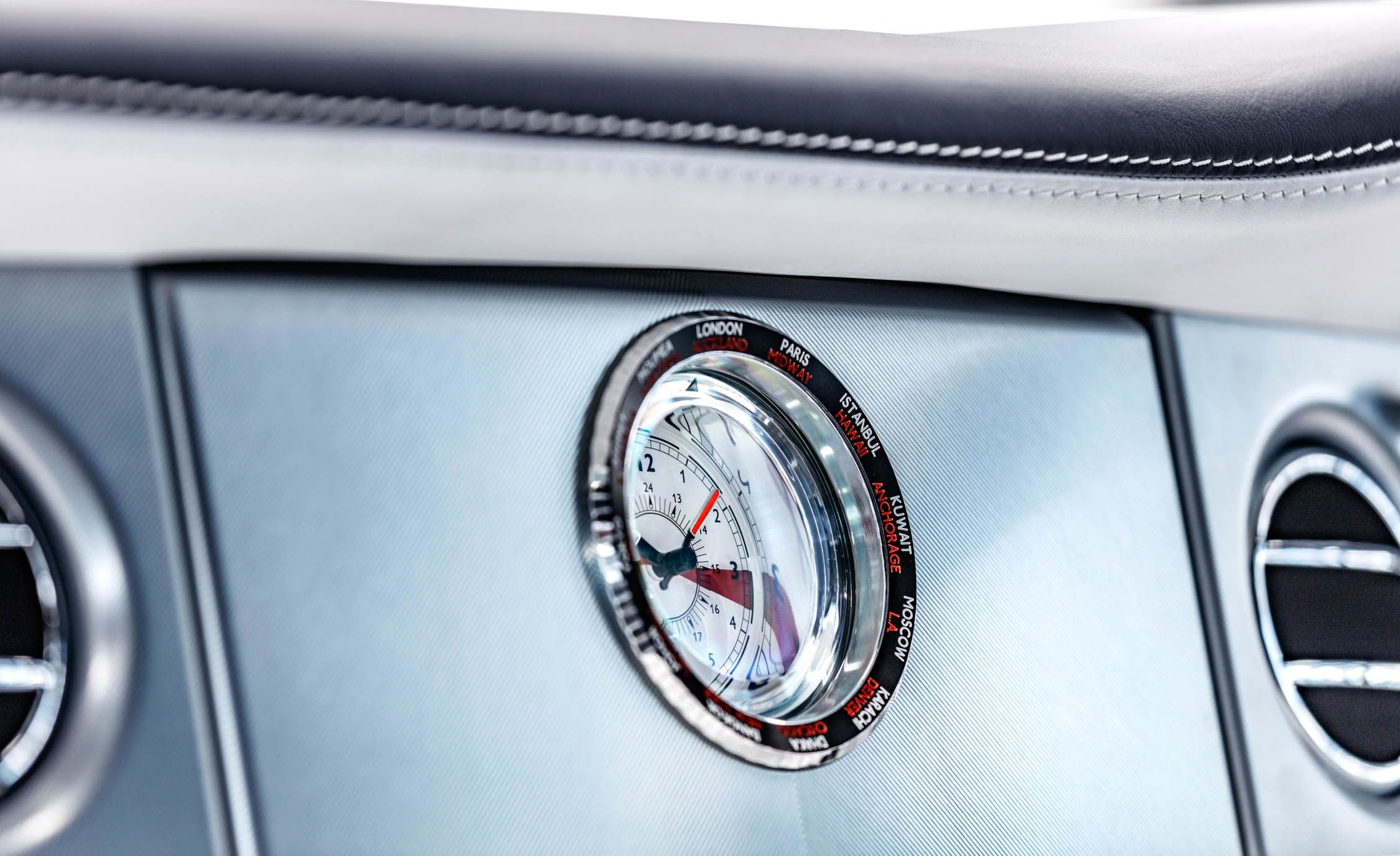 Rolls Royce New Ghost Enhanced Clocks Retrofit  Miller Motorcars Boutique