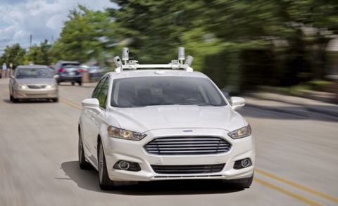 Ford Autonomous test car