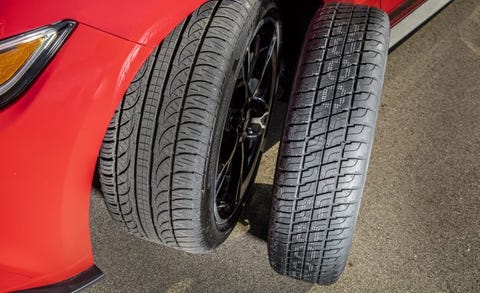 How Much Does A E Saver Spare Tire Limit Performance Feature