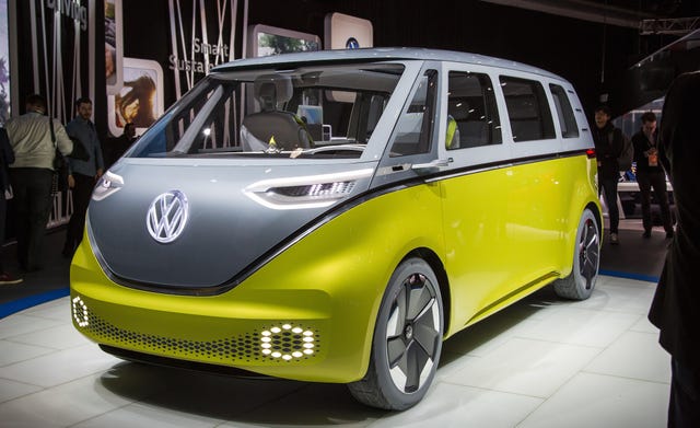 A Close-Up Look at Volkswagen’s I.D. Buzz Concept