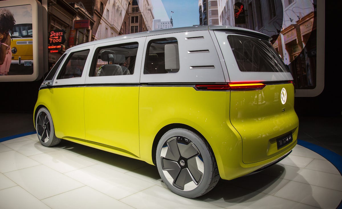 A Close-Up Look at Volkswagen’s I.D. Buzz Concept