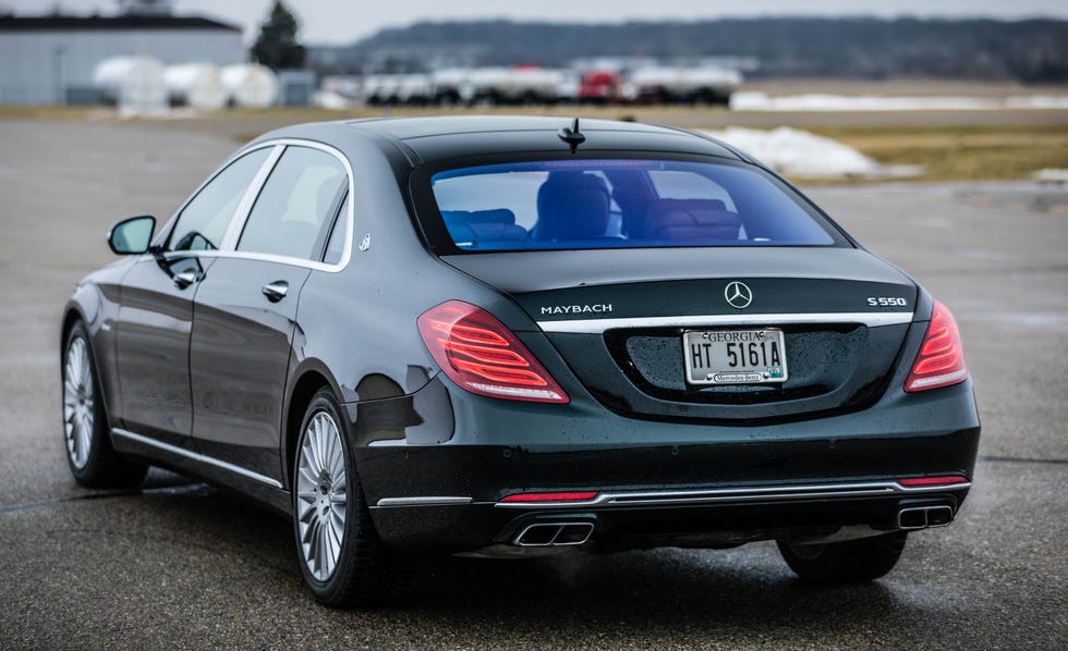 2017 mercedes maybach s class sedan rear