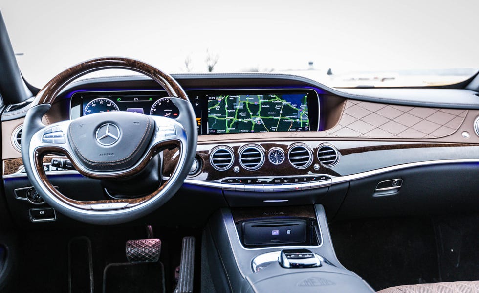 2017 mercedes maybach s class sedan interior