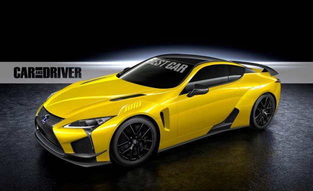 Scoop 600 HP Lexus LC F Coming to Tokyo Auto Show This Fall