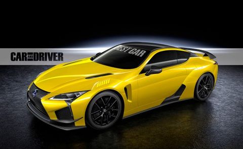Scoop 600 Hp Lexus Lc F Coming To Tokyo Auto Show This Fall News Car And Driver
