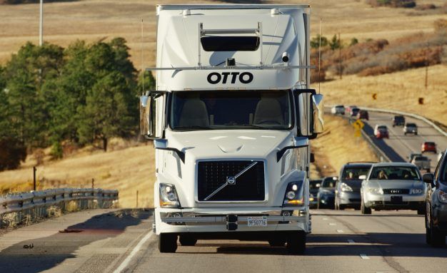 Otto self driving truck