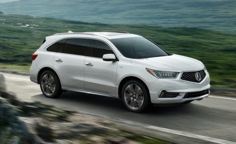 Acura Mdx Hybrid Has More Hp Mpg For A Little News 2017 Acura Mdx Sport Hybrid Placement