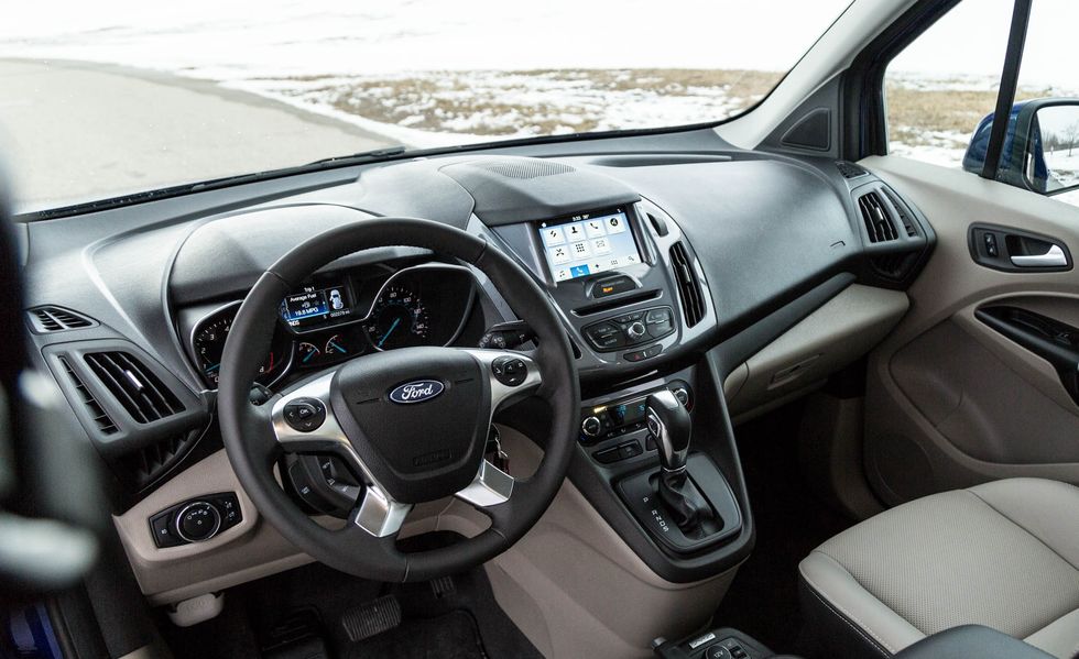 2018 ford transit connect interior