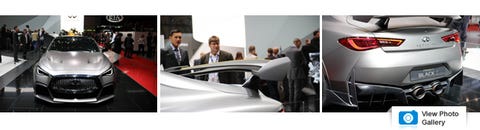 500 Hp Infiniti Q60 Black S Road Ready Concept May Debut In Paris