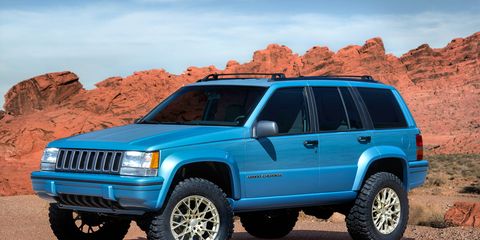 Jeep Grand One Concept Celebrates The 1993 Grand Cherokee News Car And Driver