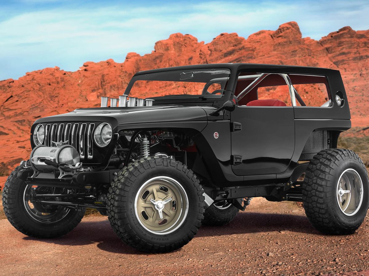 Wrangler Meets Hot Rod: Here's Jeep's Quicksand Concept