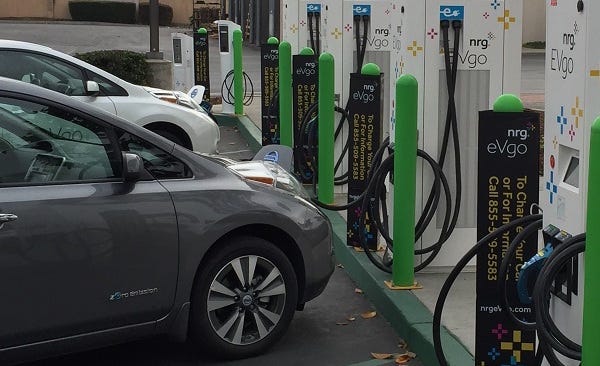 EVgo Teases Higher-Power Fast Charger on Tesla Turf | News | Car and Driver