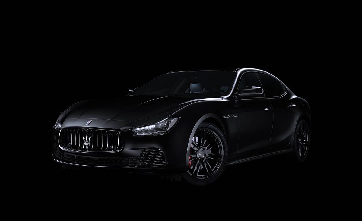 maserati ghibli 12v black