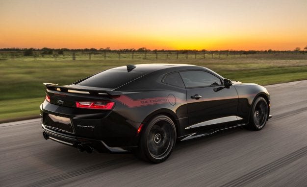 1000-HP Hennessey Camaro ZL1 Exorcist Wants to Battle Demons | News ...