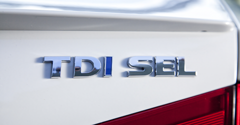 Volkswagen Passat TDI SEL badge