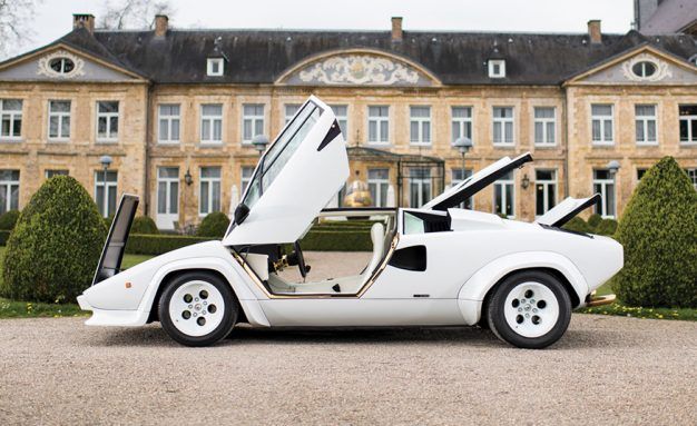 Gold-Trimmed Lamborghini Countach Up for Auction