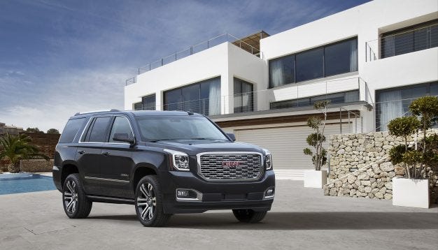 2018 Gmc Yukon Denali Gets New Grille, 10-speed Automatic