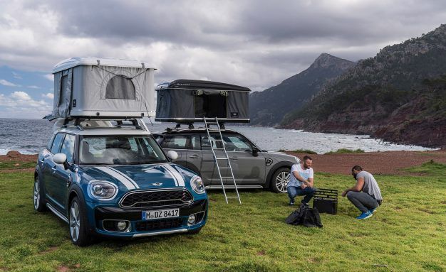 Mini Adds Rooftop Tent to Cooper Countryman