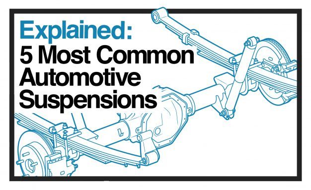 Explained: The Five Most Common Automotive Suspensions