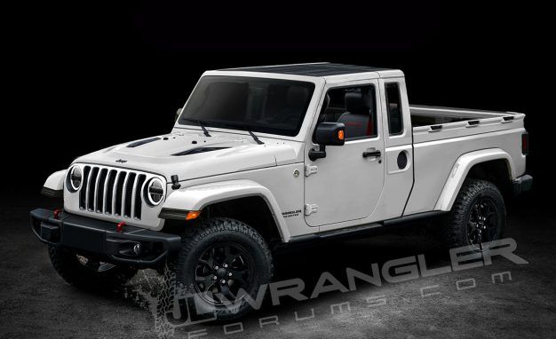 Jeep Wrangler Two-Door Pickup Previewed | News | Car and Driver