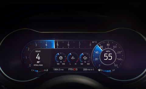 Vehicle, Car, Auto part, Technology, Speedometer, Compact car, Ford motor company, Gauge, Trip computer, City car, 