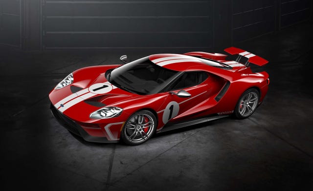 Ford GT Alan Mann Heritage Edition Celebrates Experimental GT Race Car  Prototypes from 1966 at Chicago Auto Show