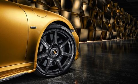 Braided carbon wheels for the Porsche 911 Turbo S Exclusive Seri