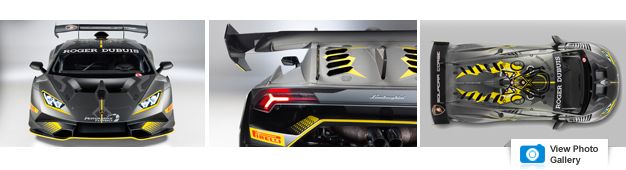 Lamborghini Introduces Huracan Super Trofeo Evo Race Car