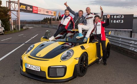 Who Oversees Nürburgring Record Lap Time Claims Feature Car And 2018 Porsche 911 Gt2 Rs Nurburgring 02
