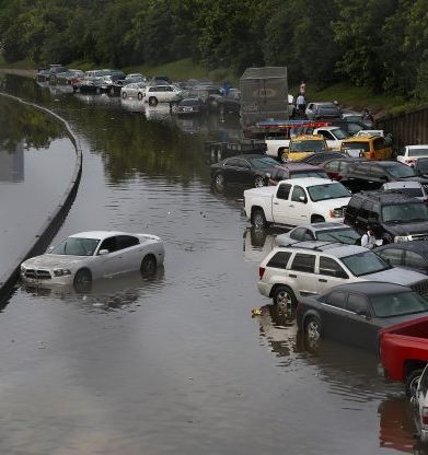 hurricane harvey flood cars