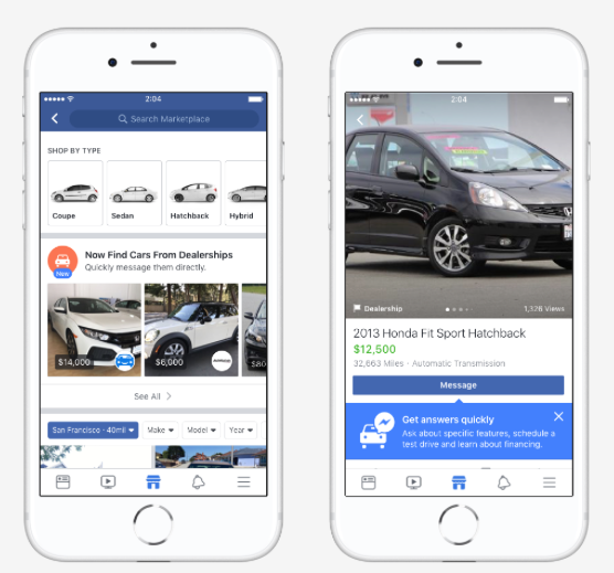 A Facebook marketplace auto listing software