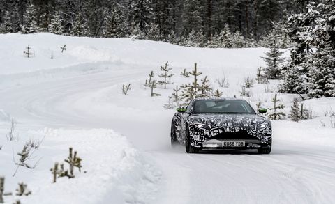 Land vehicle, Snow, Vehicle, Car, Winter, Freezing, Mid-size car, Automotive design, Family car, Ice, 